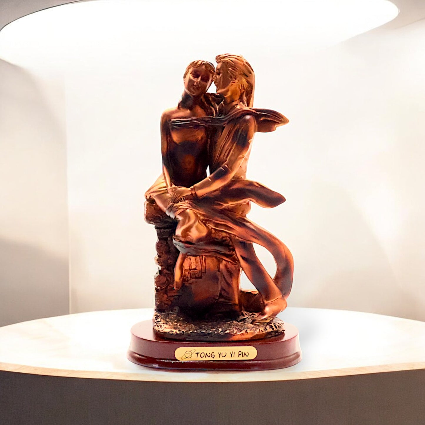 FIGURA DE PAREJA ALABASTRO 1