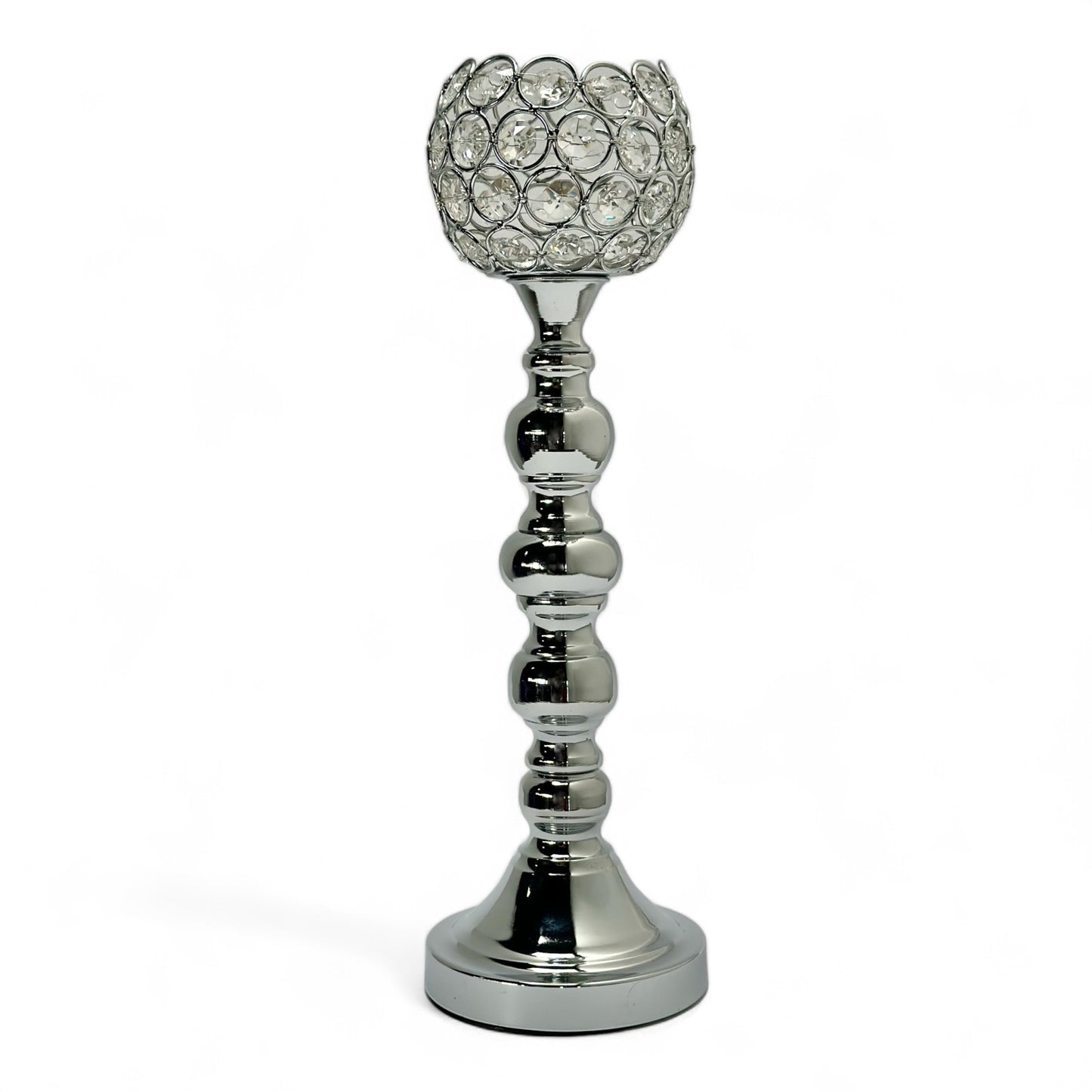 CANDELABRO BODA PANTALLA PEDRERIA 1053-3