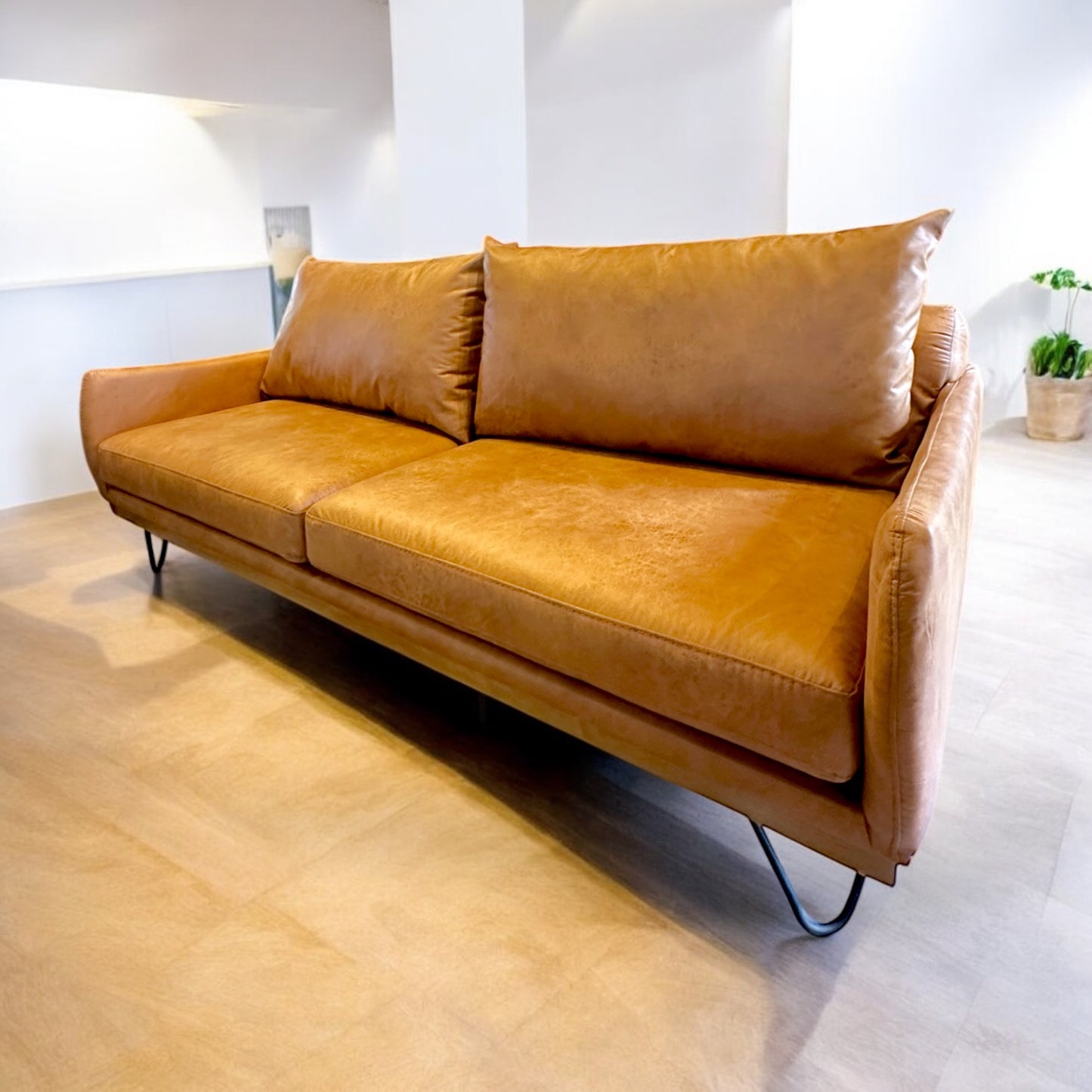 SOFA MAKALU BONDED LEATHER