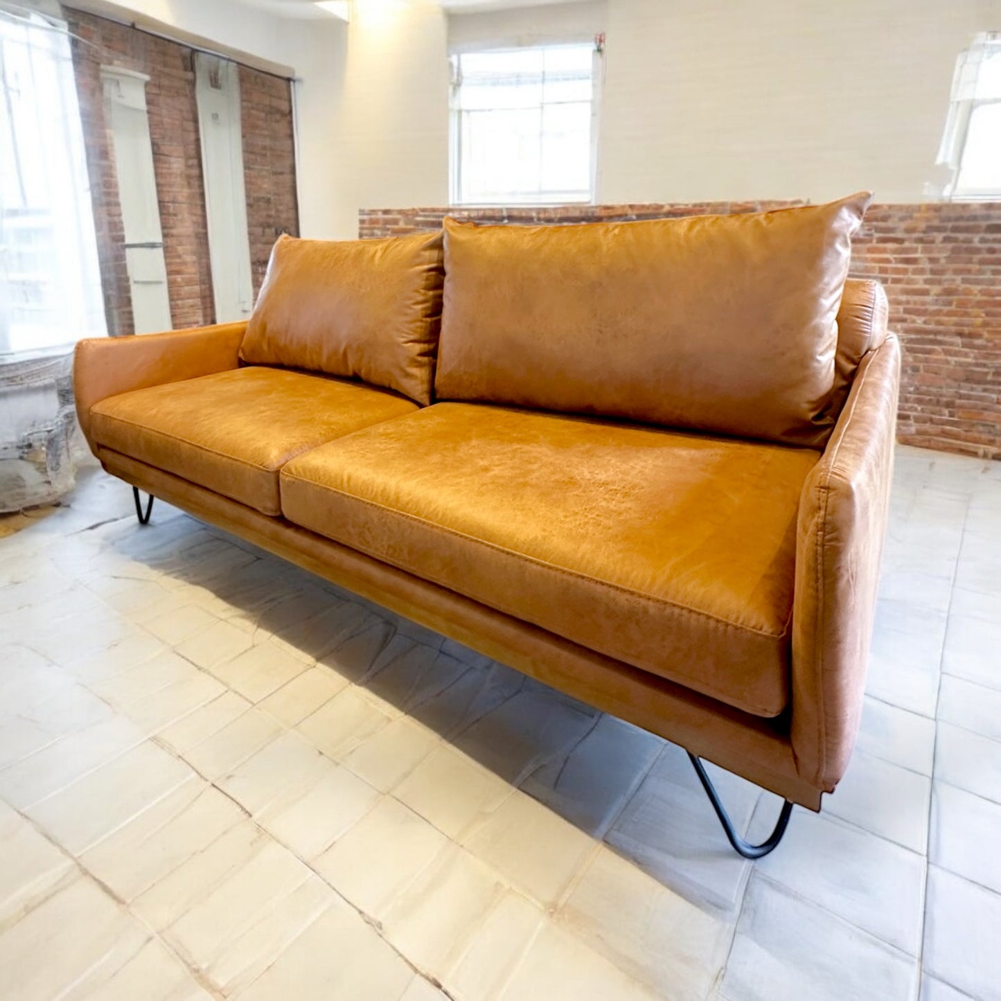 SOFA MAKALU BONDED LEATHER