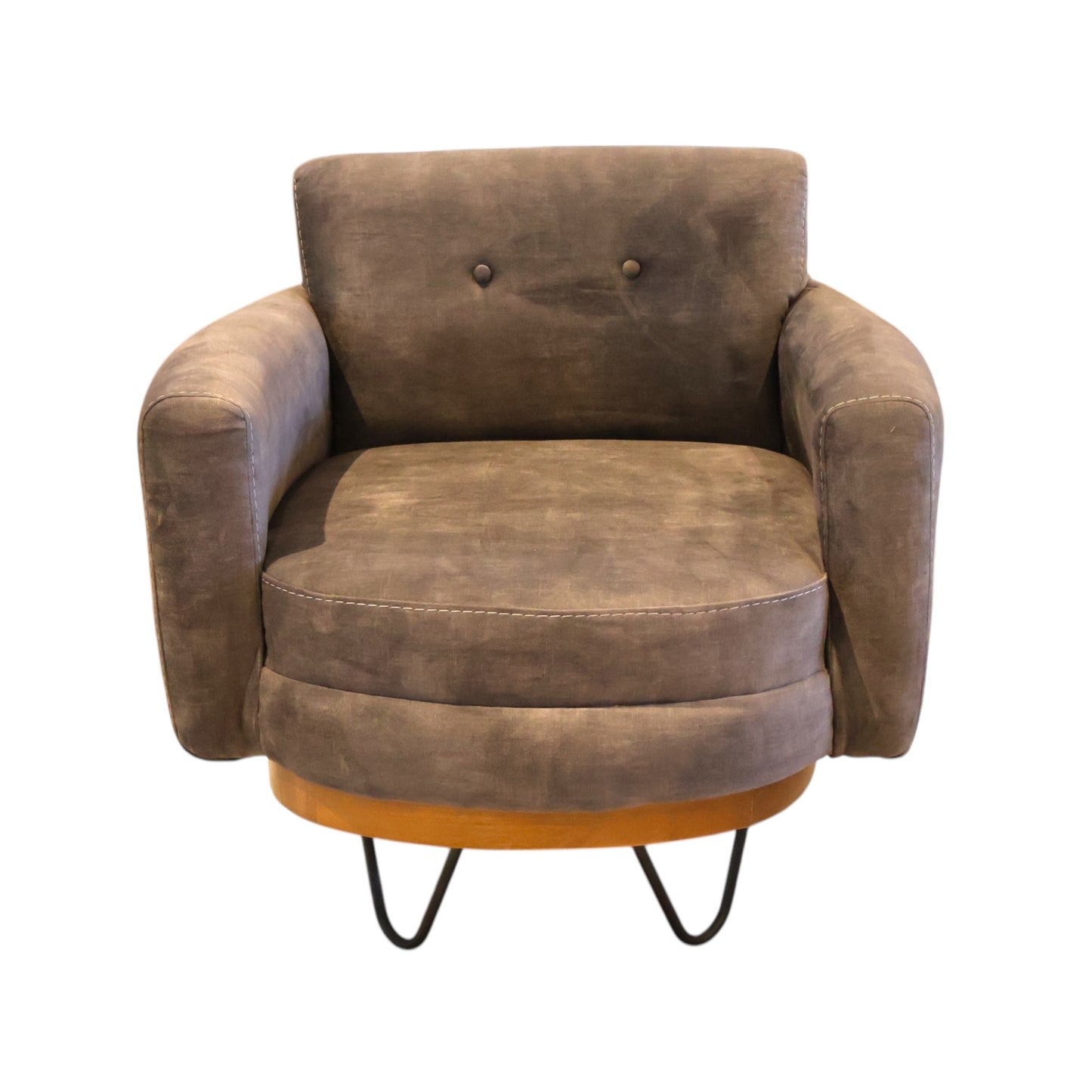 SILLON DOM CHARCOAL