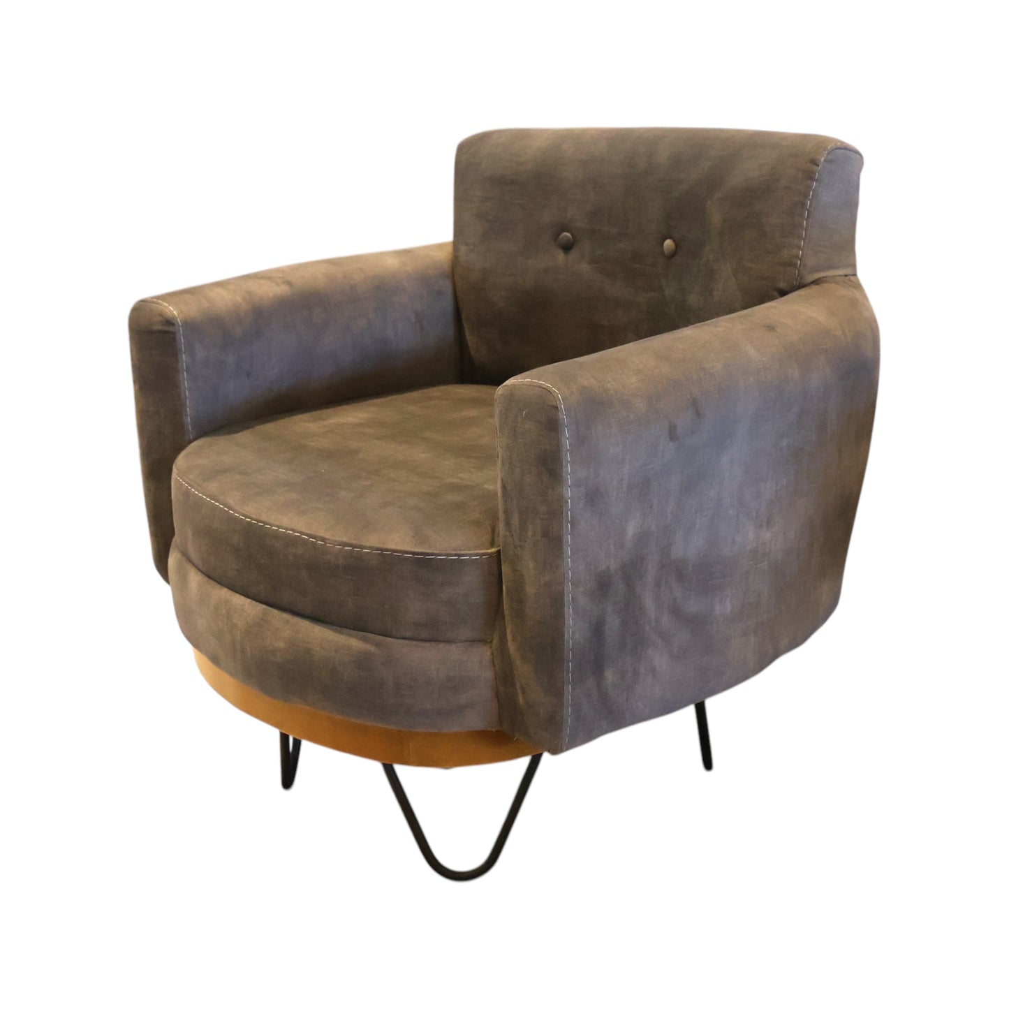 SILLON DOM CHARCOAL