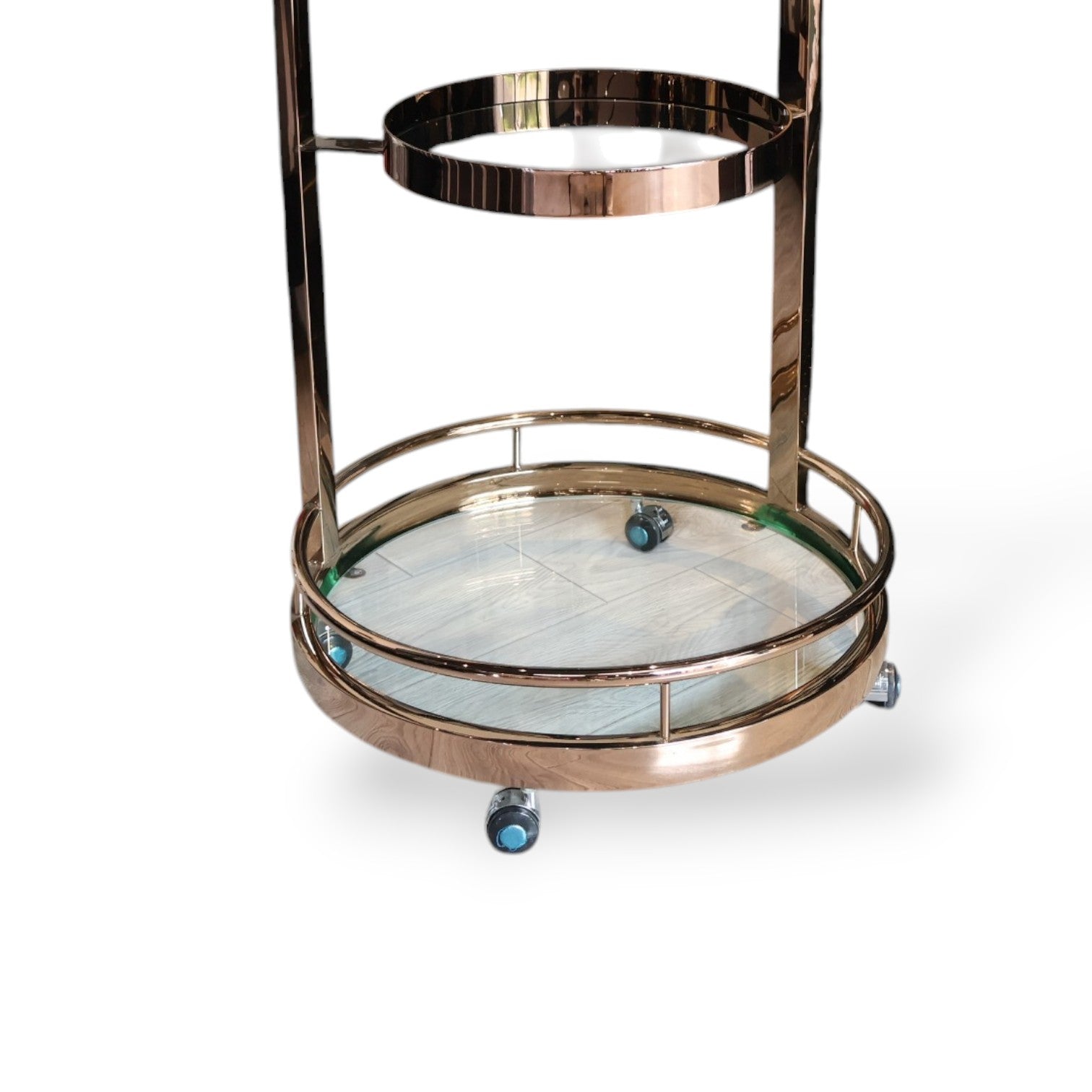CARRITO DE SERVICIO GLAM ROSEGOLD