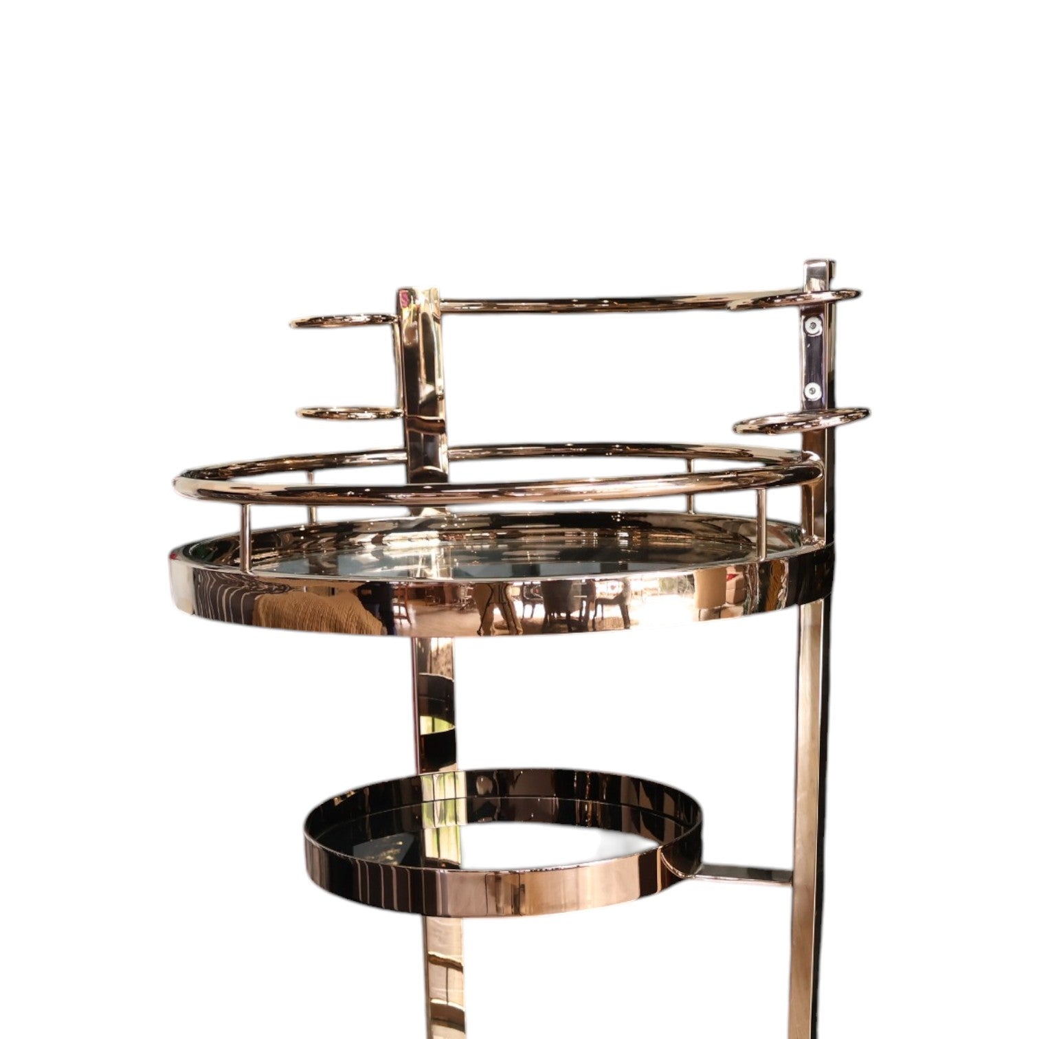 CARRITO DE SERVICIO GLAM ROSEGOLD