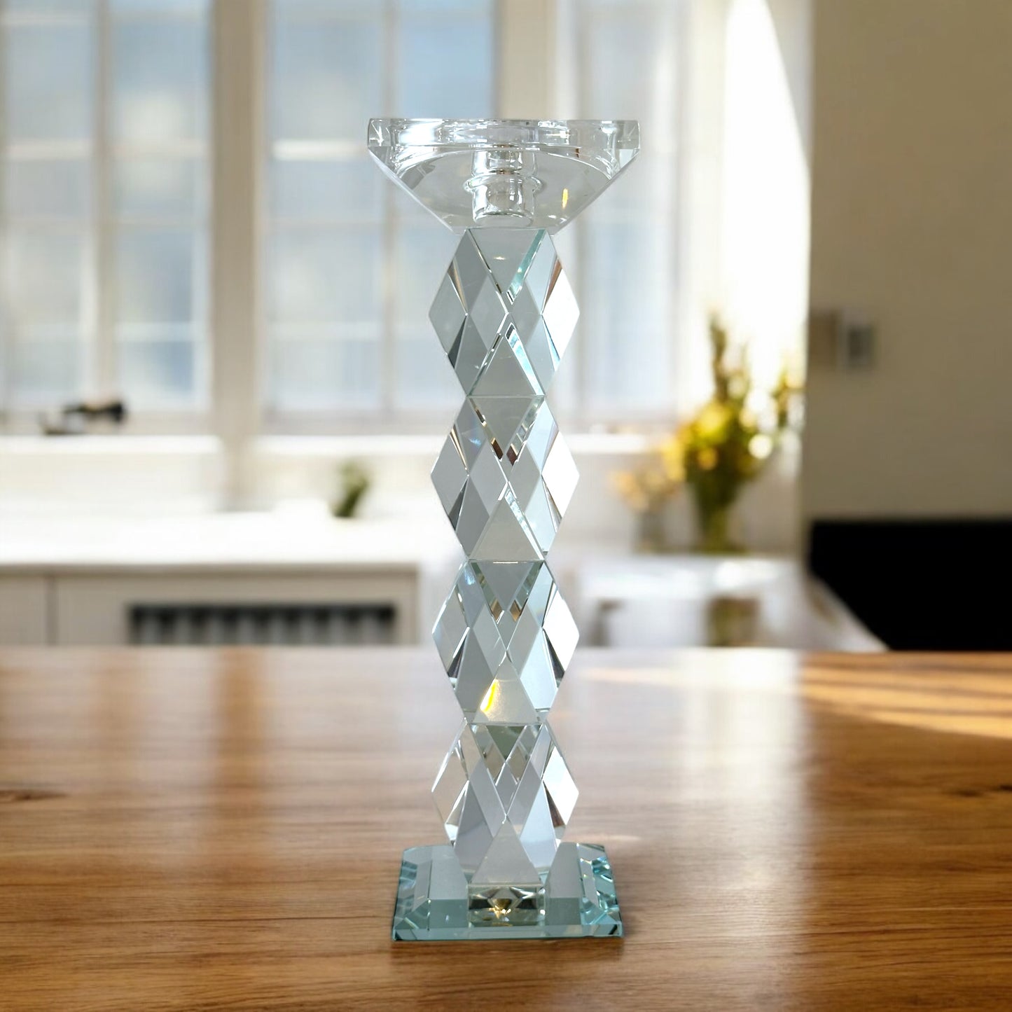 CANDELABRO DE CRISTAL PORTA VELA XY21-3