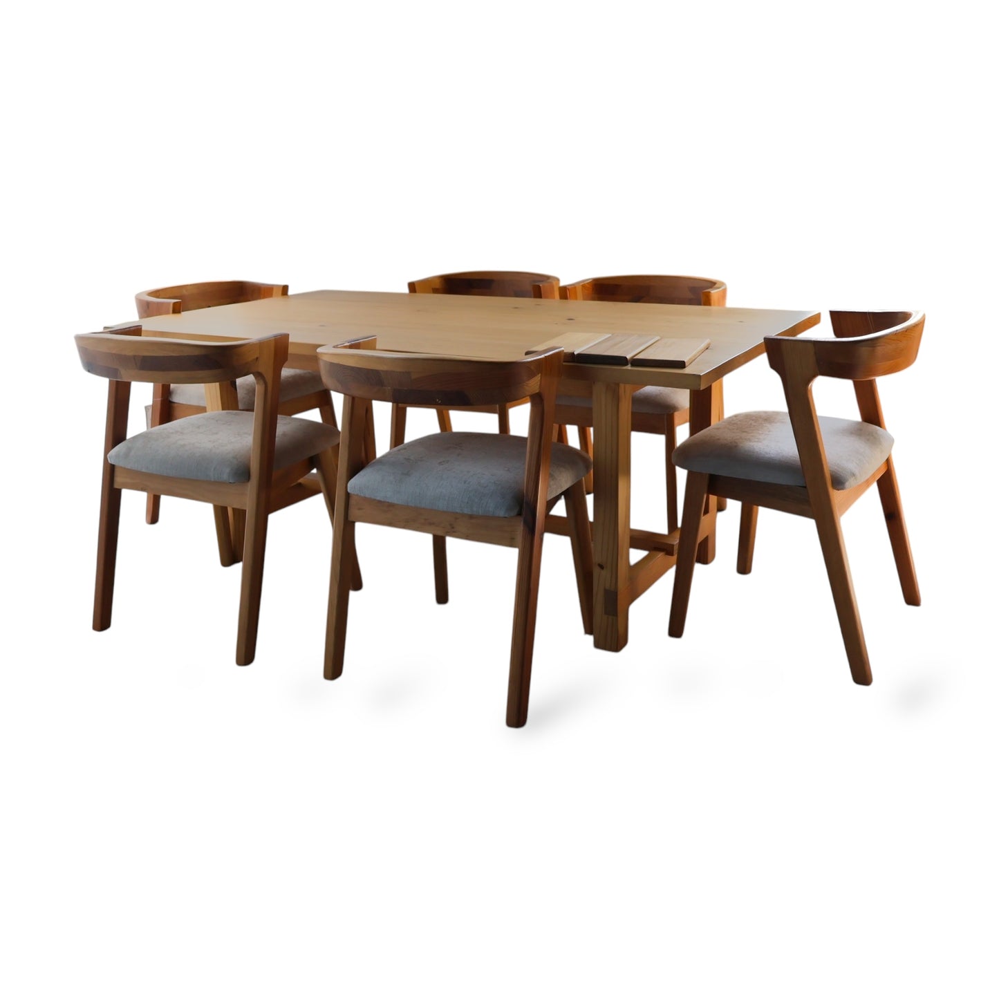 COMEDOR ESTOCOLMO CON SILLAS PAROTA O ENCINO 6 SILLAS