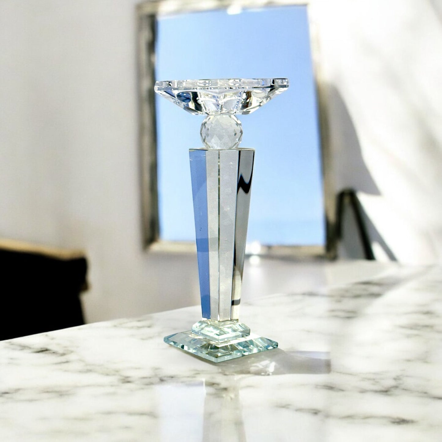CANDELABRO DE CRISTAL PORTA VELA XY20-3