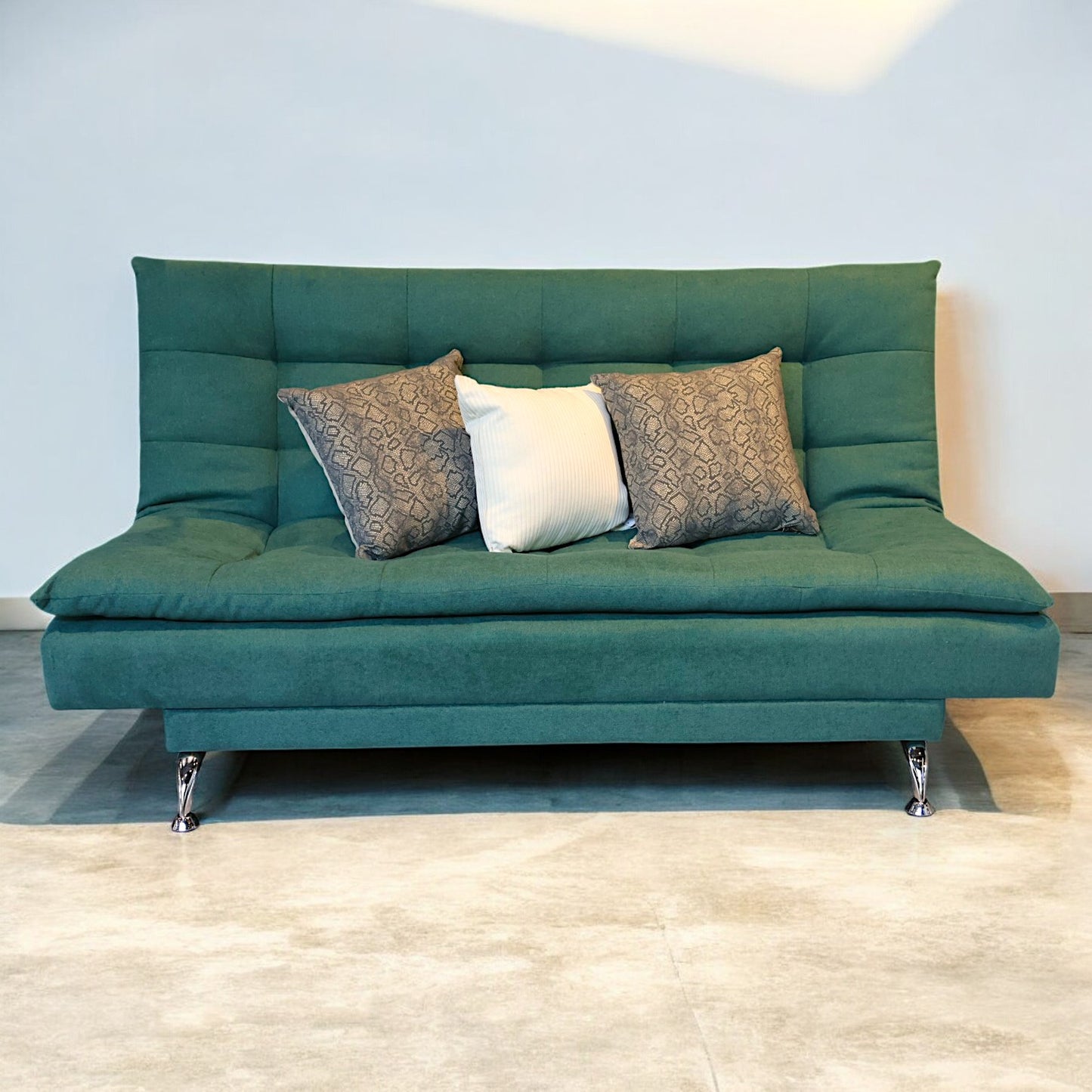SOFA CAMA CARMEN AZUL AQUA