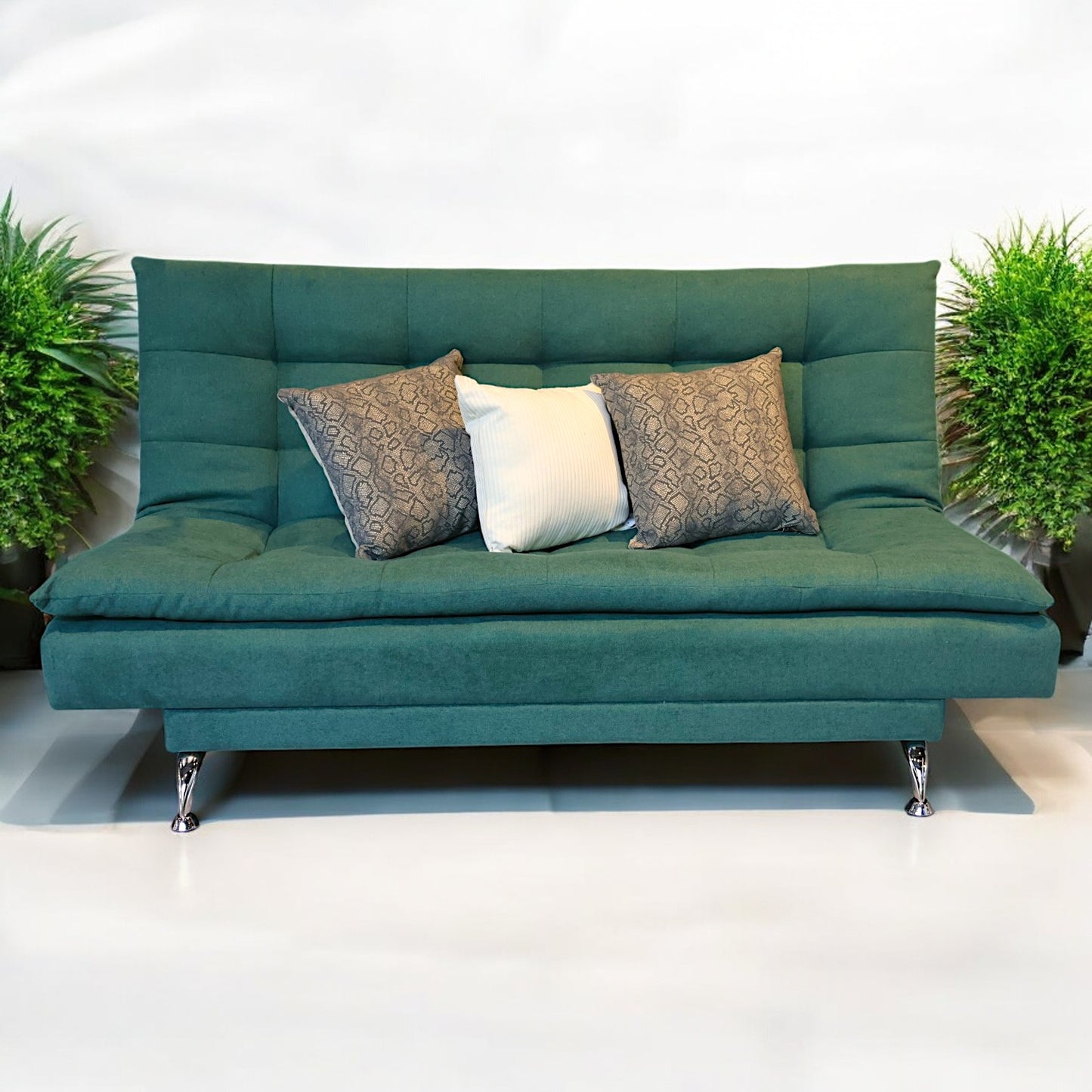 SOFA CAMA CARMEN AZUL AQUA