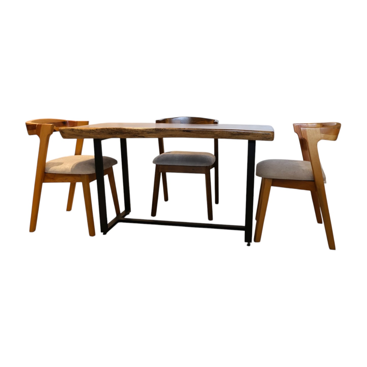 COMEDOR EN PAROTA SOLIDA PARA 4 PERSONAS