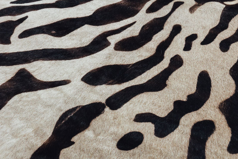 TAPETE DE PIEL NATURAL ANIMAL PRINT