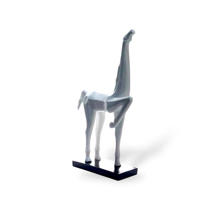 FIGURA DECORATIVA CABALLO BLANCO 2PCS