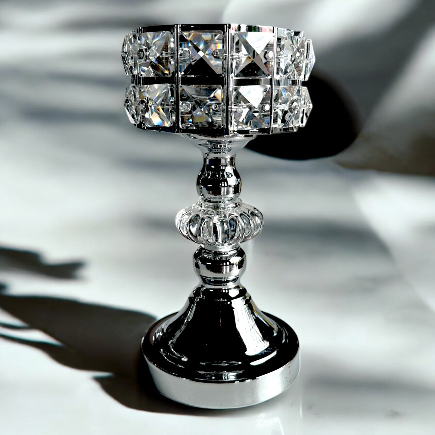 CANDELABRO BODA PANTALLA PEDRERIA 1116-2 (VENTAS)