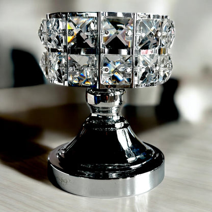 CANDELABRO BODA PANTALLA PEDRERIA 1116-1 (VENTA)