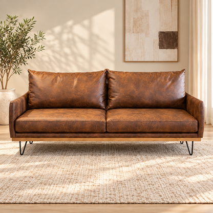 SOFA MAKALU BONDED LEATHER