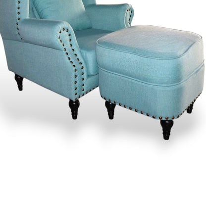 SILLON  OPALO AZUL