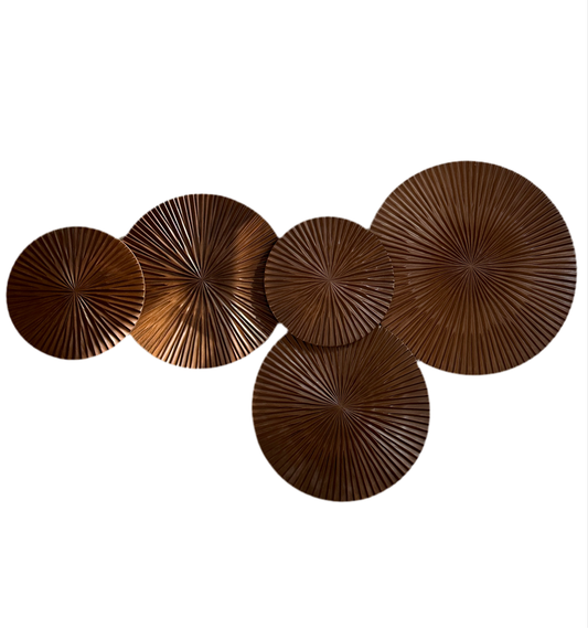 PIEZA DECORATIVA CIRCULO 5 (PARA PARED COBRE)