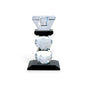 CANDELABRO DE CRISTAL PORTA VELA FILO NEGRO XY13-1