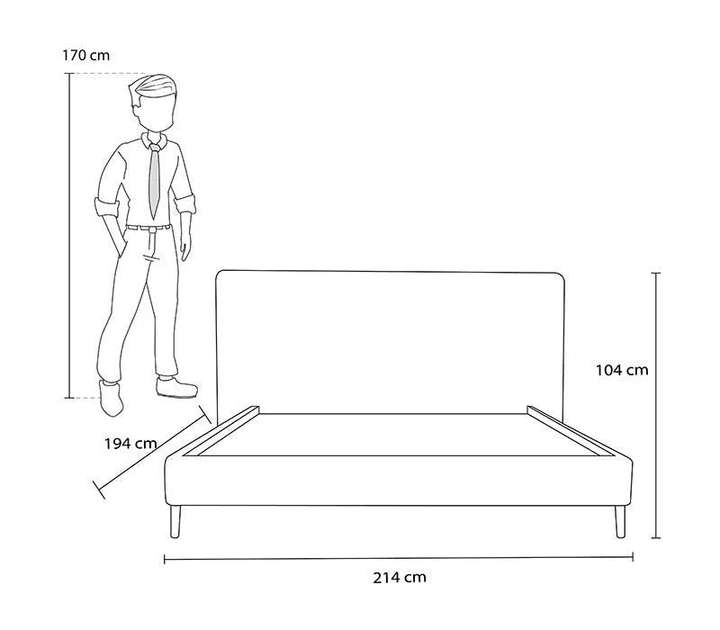 CAMA MAT ROBIN MODENA STONE