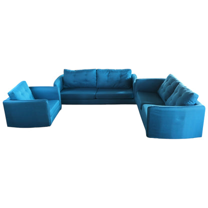 SALA BAHAMAS COLOR AZUL TURQUESA AZUL PRUSIA