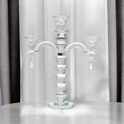 CANDELABRO DE CRISTAL 3 BRAZOS XY25-1