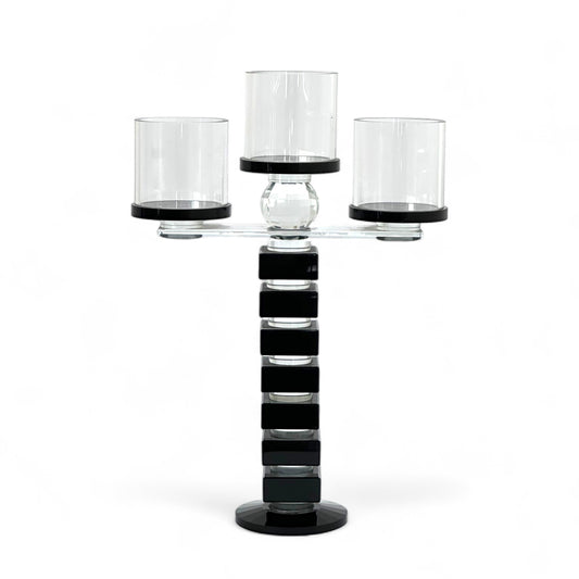CANDELABRO DE CRISTAL COPA 3 BRAZOS XY33-2
