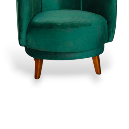 SILLON TIBET MERINO CHARCOAL VELVET EMERALD