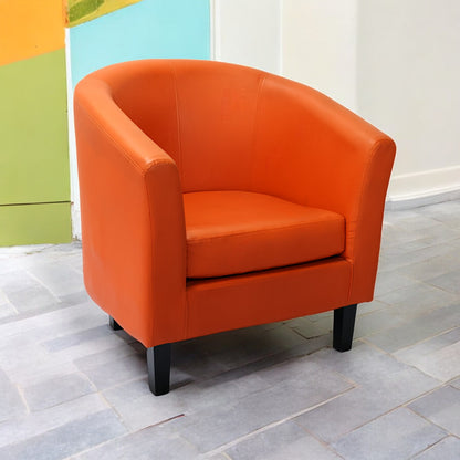 SILLON INDIVIDUAL BERILO NARANJA