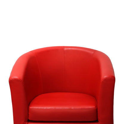 SILLON INDIVIDUAL BERILO ROJO