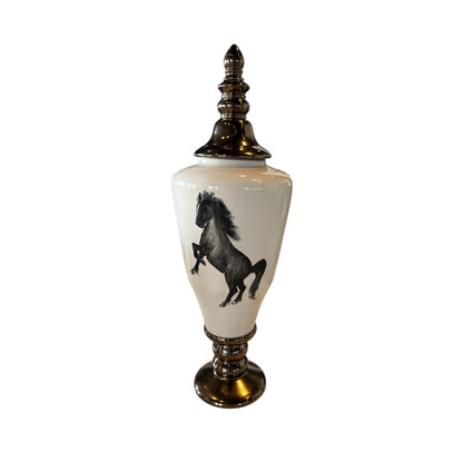 JARRON DECORATIVO CABALLO 3PCS