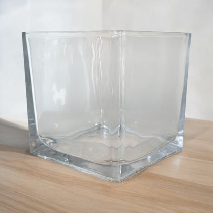RECIPIENTE DE CRISTAL CUADRADO M
