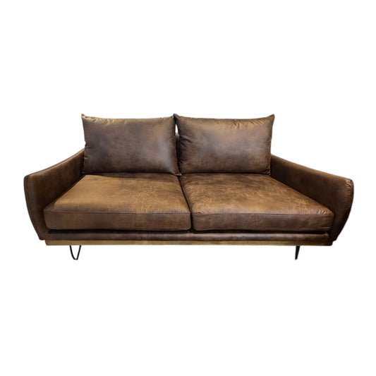 LOVE SEAT MAKALU BONDED LEATHER