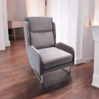 SILLON INDIVIDUAL ESMERALDA GRIS CLARO