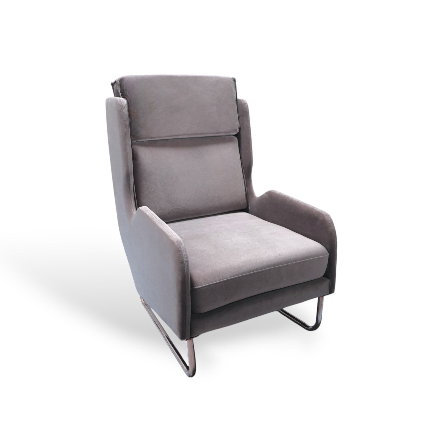 SILLON INDIVIDUAL ESMERALDA GRIS CLARO