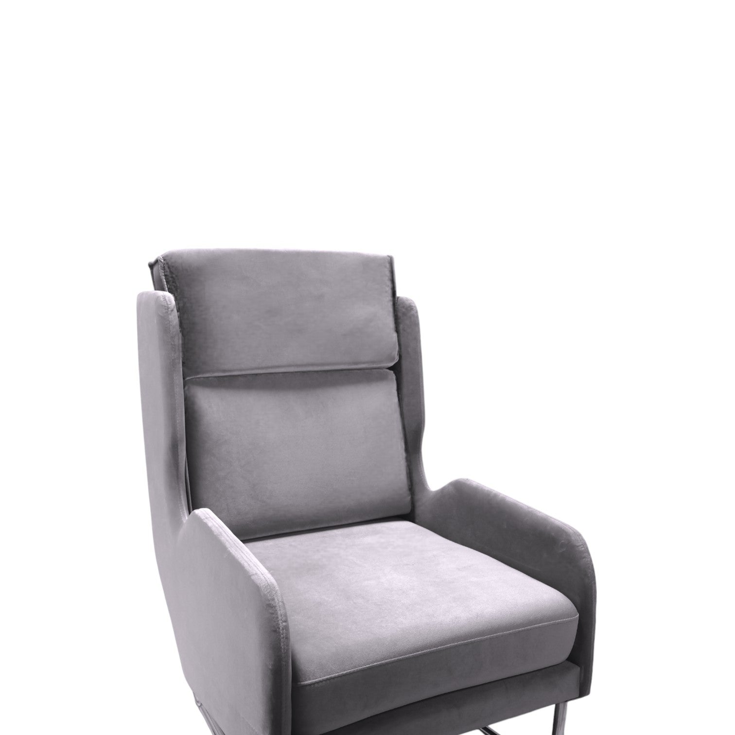 SILLON INDIVIDUAL ESMERALDA GRIS CLARO