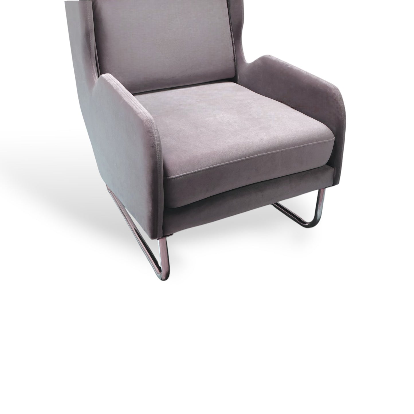 SILLON INDIVIDUAL ESMERALDA GRIS CLARO