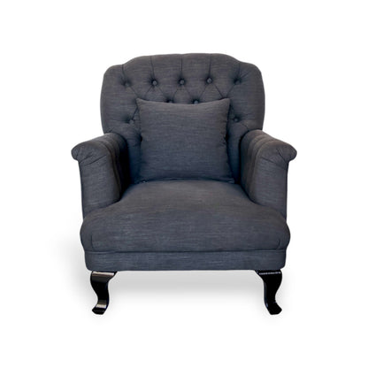 SILLON INDIVIDUAL ZAFIRO CAFE OSCURO