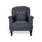 SILLON INDIVIDUAL ZAFIRO CAFE OSCURO