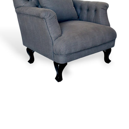 SILLON INDIVIDUAL ZAFIRO CAFE OSCURO