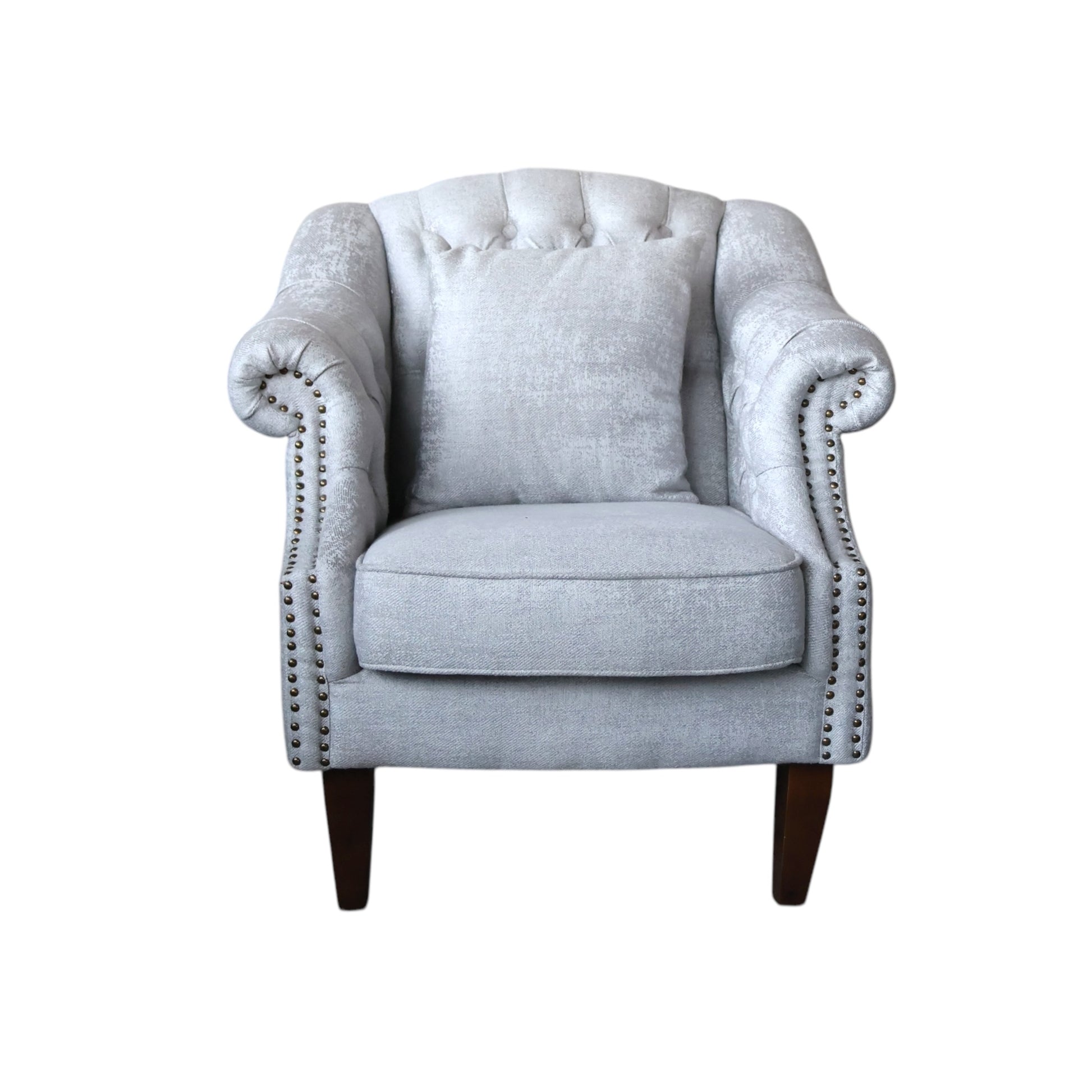 SILLON INDIVIDUAL AVENTURINA GRIS NEUTRO