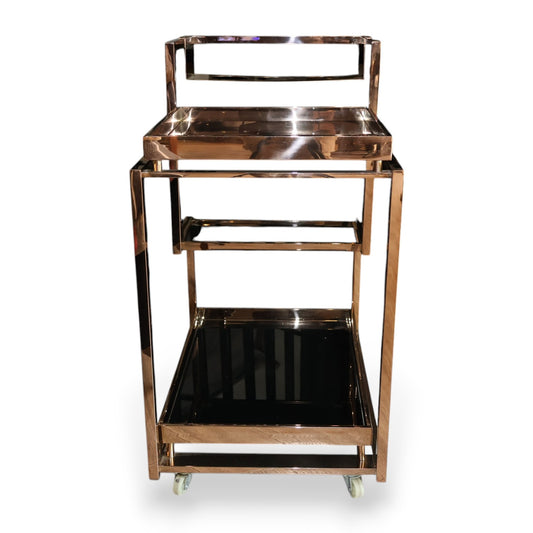 CARRITO DE SERVICIO SQUARE ROSEGOLD