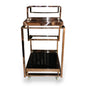 CARRITO DE SERVICIO SQUARE ROSEGOLD