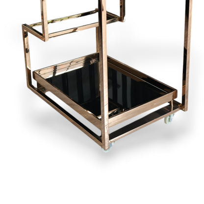 CARRITO DE SERVICIO SQUARE ROSEGOLD
