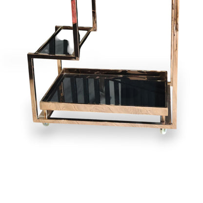 CARRITO DE SERVICIO SQUARE ROSEGOLD