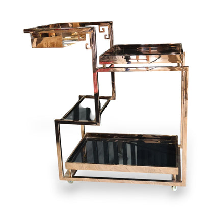 CARRITO DE SERVICIO SQUARE ROSEGOLD