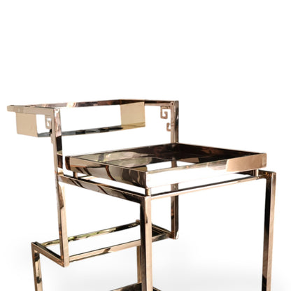 CARRITO DE SERVICIO SQUARE ROSEGOLD