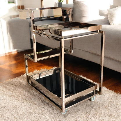 CARRITO DE SERVICIO SQUARE ROSEGOLD