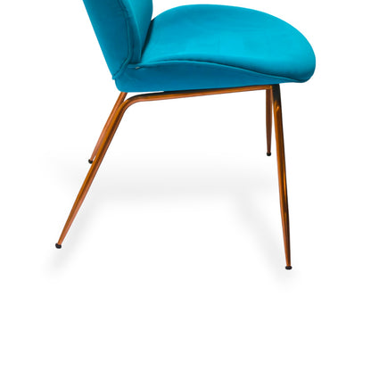 SILLA POENIA AZUL TURQUESA