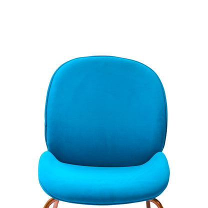 SILLA POENIA AZUL TURQUESA