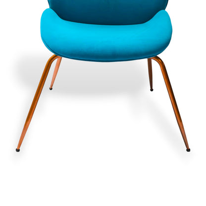 SILLA POENIA AZUL TURQUESA